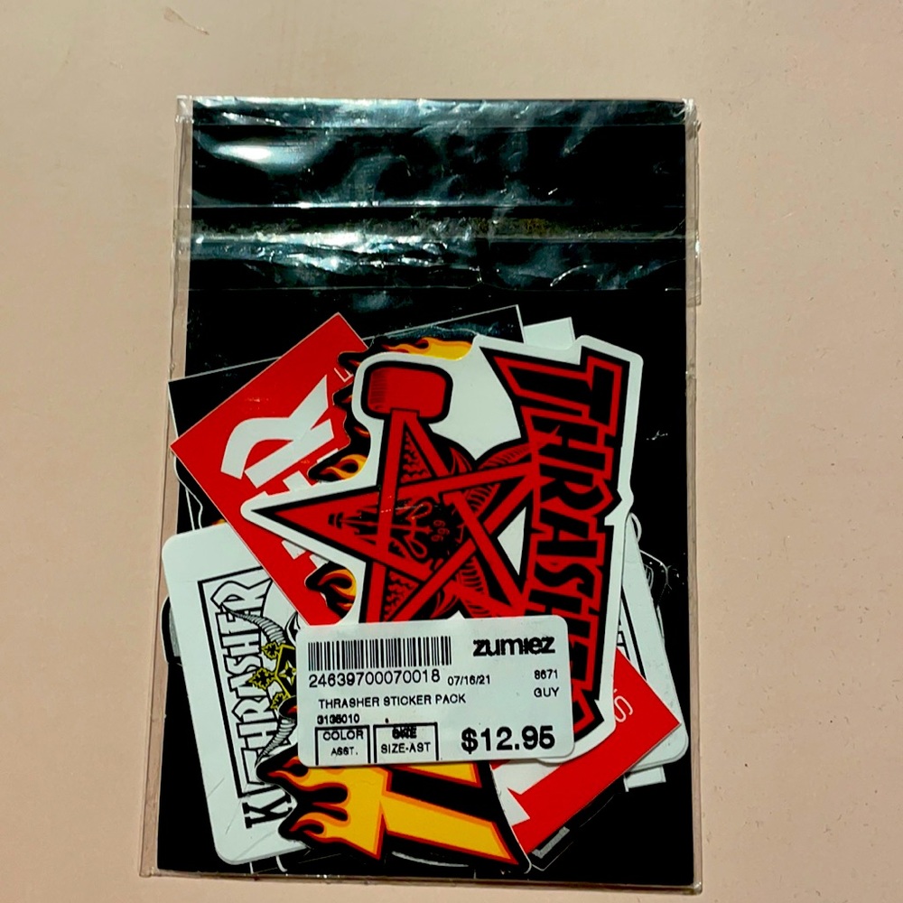 10 Thrasher stickers